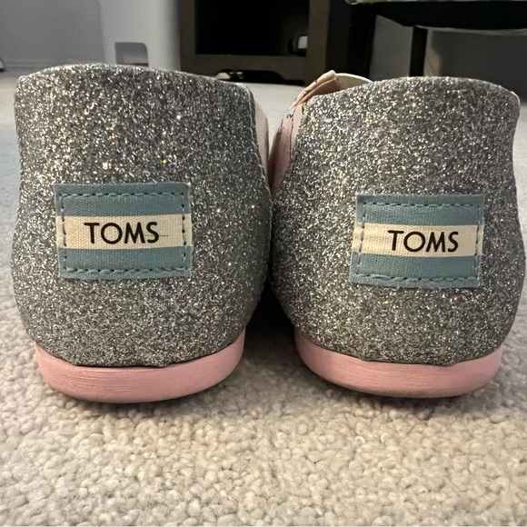 Toms glitter unicorn slip on - Picture 3 of 5